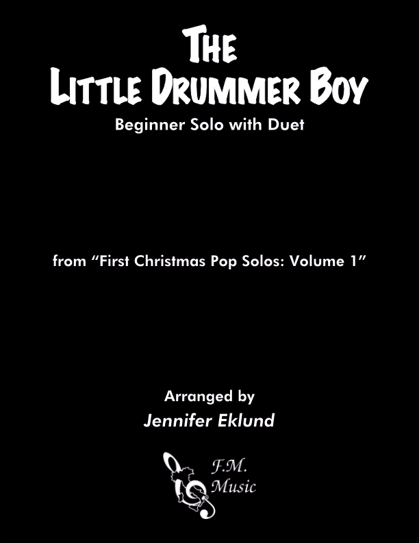 The Little Drummer Boy (Beginner Solo with Duet) By Katherine Davis